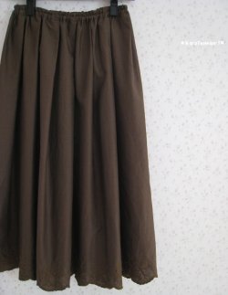 画像2: 女子力マシマシ♪スカラップスカート(カーキ)