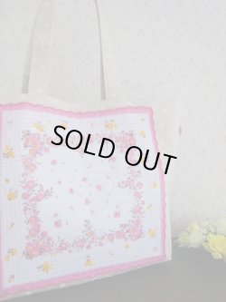画像3: 【SALE】　ビンテージリプロのハンカチバッグ（PK）