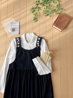 画像14: デイジーをそっと閉じこめたジャンパースカート