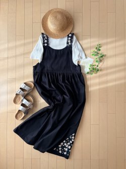 画像10: デイジーをそっと閉じこめたジャンパースカート